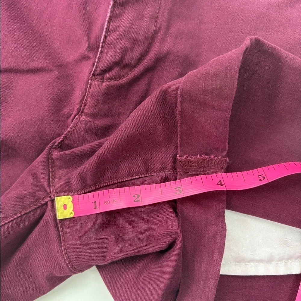 Arizona Jean Co Burgundy Shorts Juniors Size 11 - Picture 7 of 7